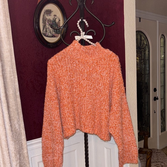 Sincerly Jules Sweaters - Sincerely Jules‎ Orange Turtleneck Sweater~Sz Small